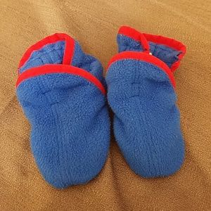 Patagonia Blue Baby Boy Small Slippers